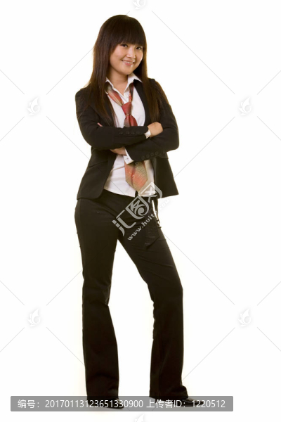 年輕的女商人
