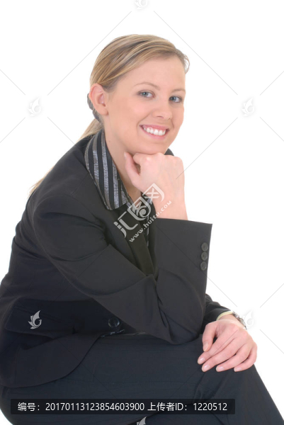 漂亮的女商人