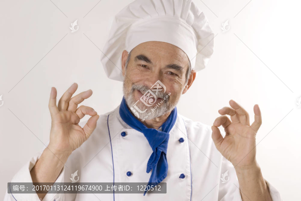 有吸引力的廚師