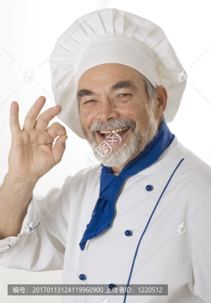 有吸引力的廚師