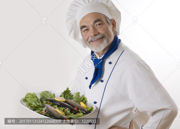 有吸引力的廚師