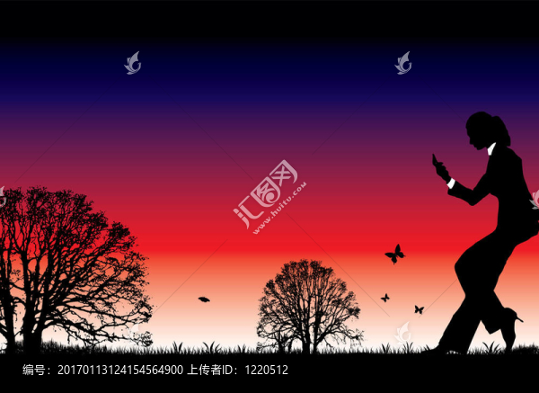 日落的電話
