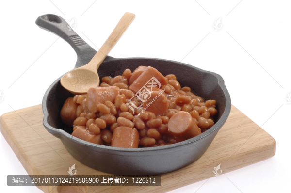 豆和香腸
