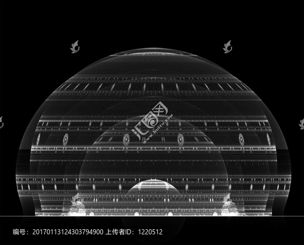 透明的圓頂
