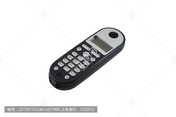 黑色數(shù)字無繩電話
