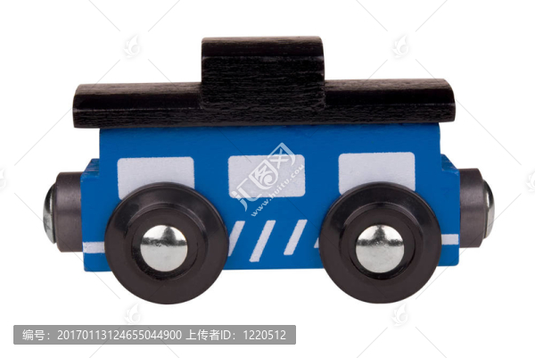 玩具火車的守車木