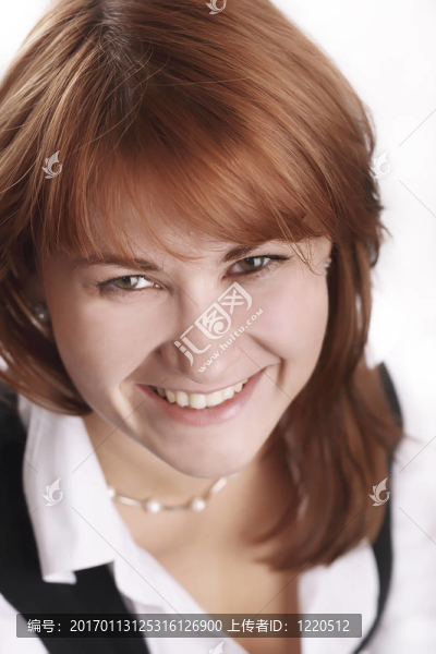 美麗的商業(yè)女人有一個(gè)非常自信