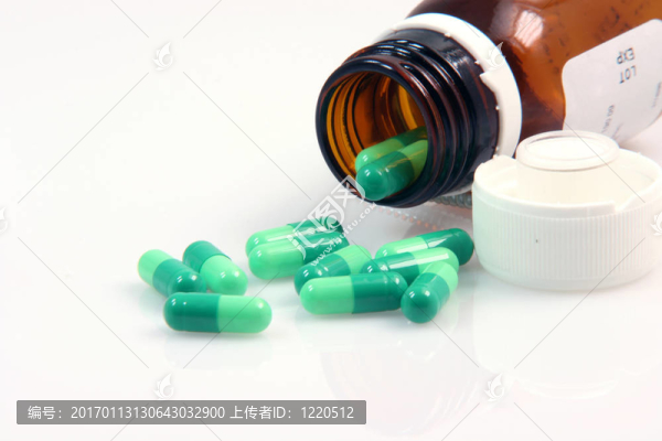 綠色的藥丸