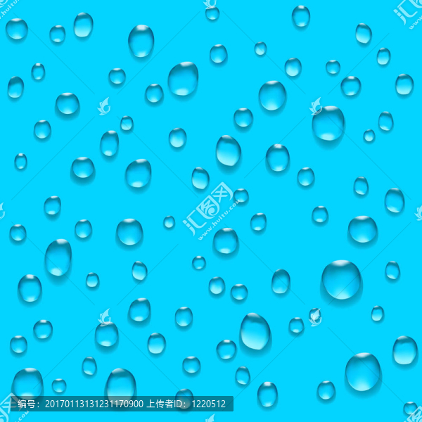 透明的水珠