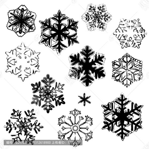 雪花圖案