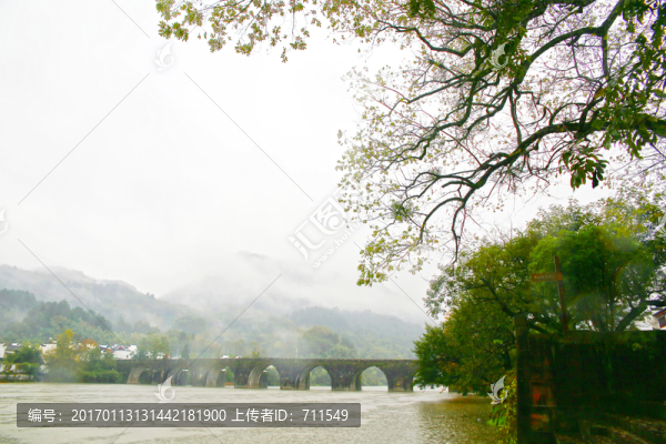 皖南山水齊云山