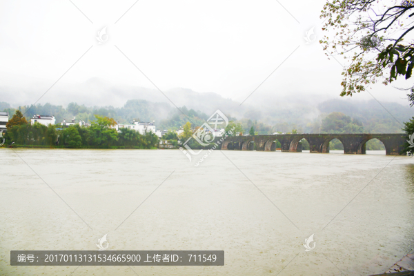 齊云山下登封橋