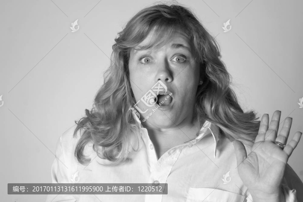 震驚的表情