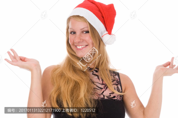 女孩的帽子