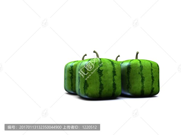 一些方形西瓜