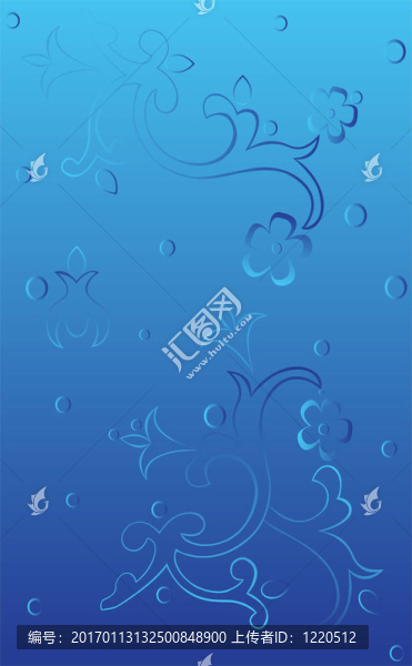 藍(lán)色的背景