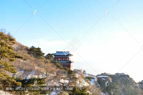 泰山冬日風(fēng)光
