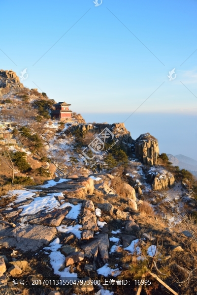 泰山冬日風(fēng)光
