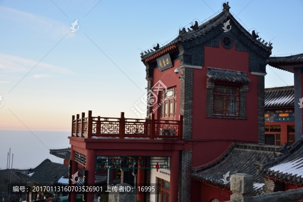 泰山冬日風(fēng)光