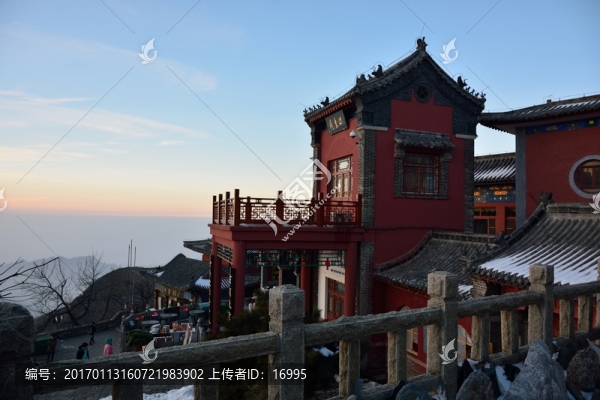 泰山冬日風(fēng)光