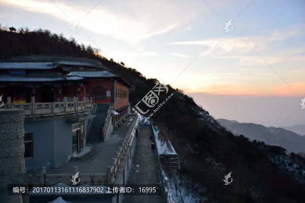 泰山冬日風光