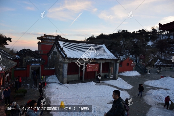 泰山冬日風(fēng)光