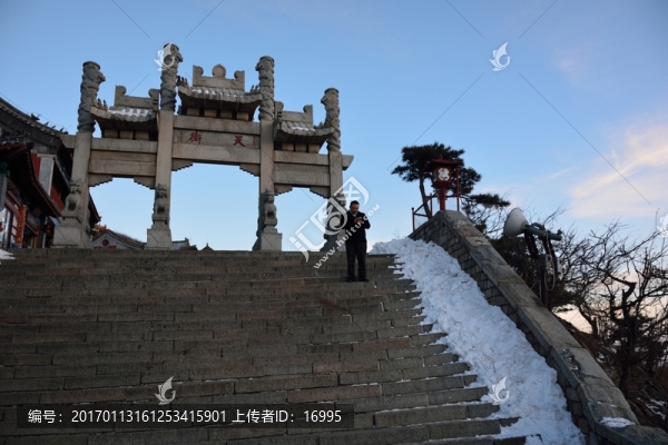 泰山冬日風(fēng)光