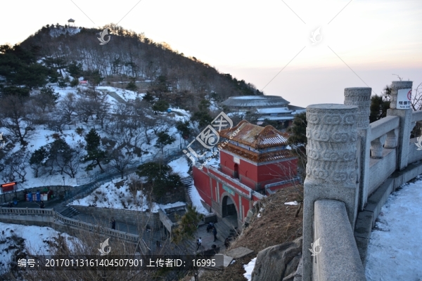 泰山冬日風(fēng)光