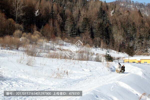 林海雪原,雪鄉(xiāng)