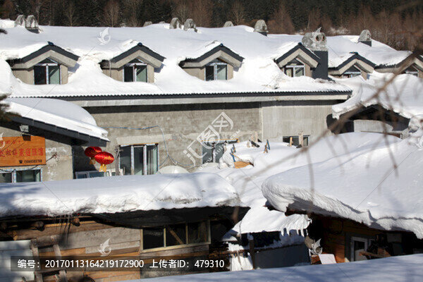 雪鄉(xiāng),雙峰林場,春節(jié),紅燈,燈