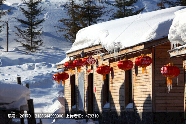 春節(jié),紅燈,燈