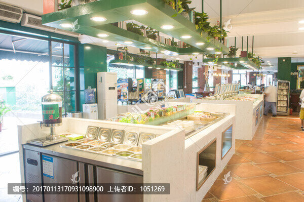 自助餐廳室內環(huán)境