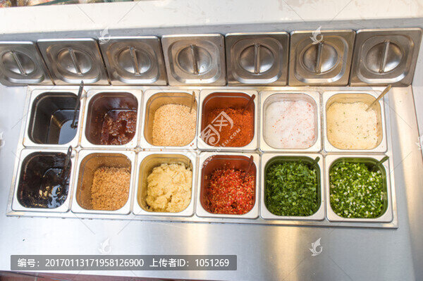 自助餐調(diào)料臺