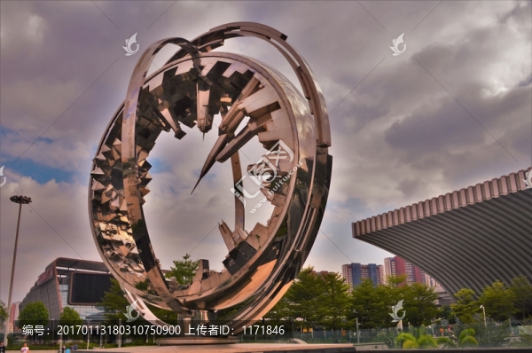 深圳北站廣場(chǎng)雕塑