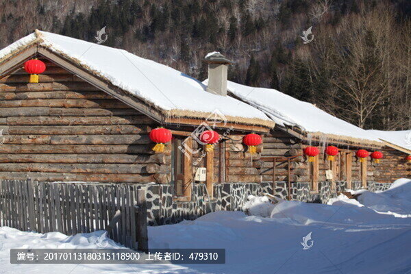 雪鄉(xiāng),雙峰林場,春節(jié),紅燈,燈