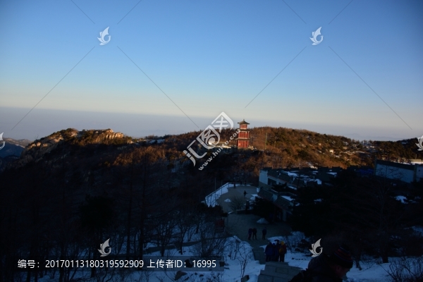 泰山冬日風(fēng)光