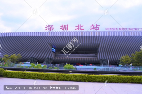 深圳北站,高鐵站,火車站,建筑