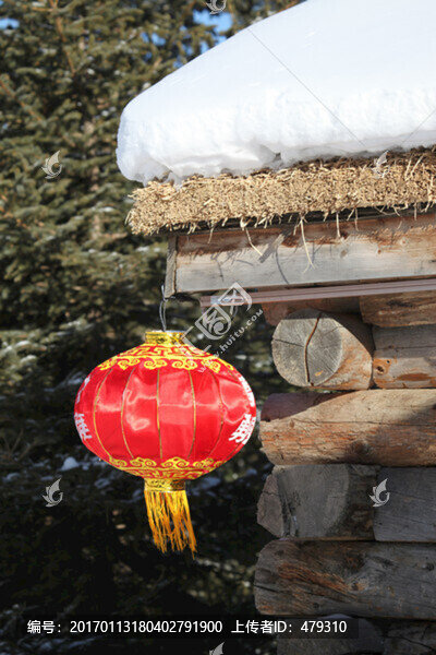 雪鄉(xiāng),雙峰林場,春節(jié),紅燈,燈