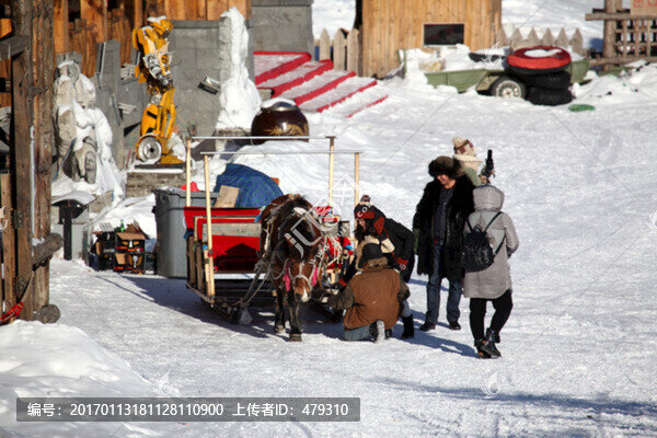 雪鄉(xiāng),雙峰林場,東北民居,白雪