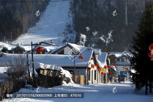 雪鄉(xiāng),雙峰林場(chǎng),中國(guó)雪鄉(xiāng),雪景