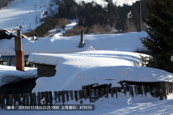 雪鄉(xiāng),雙峰林場(chǎng),雪景