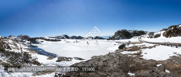 轎子雪山木邦海（全景高清大圖）