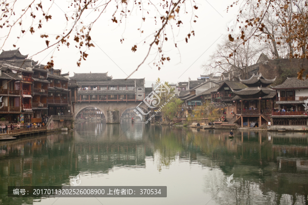 鳳凰古城,湘西,著名景點(diǎn),冬天