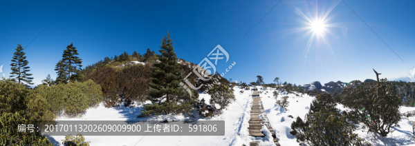 轎子雪山風(fēng)光（全景高清大圖）
