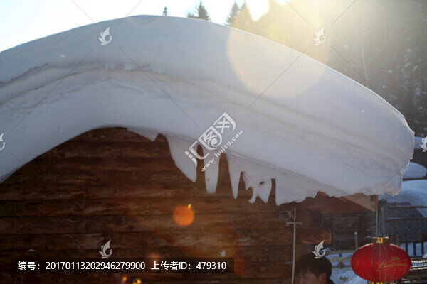 雪鄉(xiāng),雙峰林場(chǎng),春節(jié),紅燈,燈