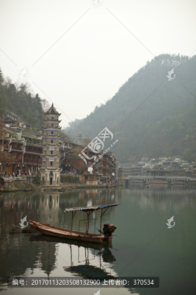 鳳凰古城,湘西,著名景點,冬天