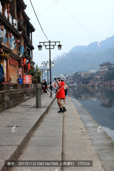 鳳凰古城,夜景,湘西,著名景點