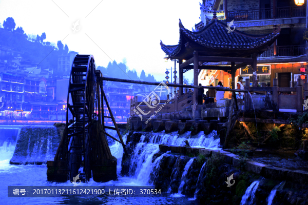 鳳凰古城,夜景,湘西,著名景點(diǎn)