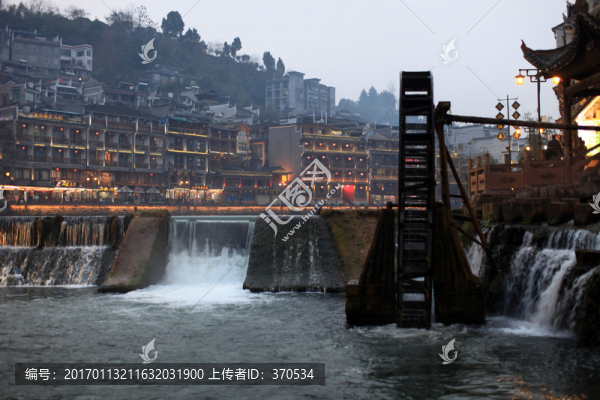 鳳凰古城,夜景,湘西,著名景點