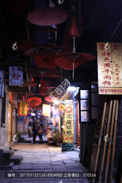 鳳凰古城,夜景,湘西,著名景點(diǎn)